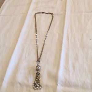 Costume tassel necklace